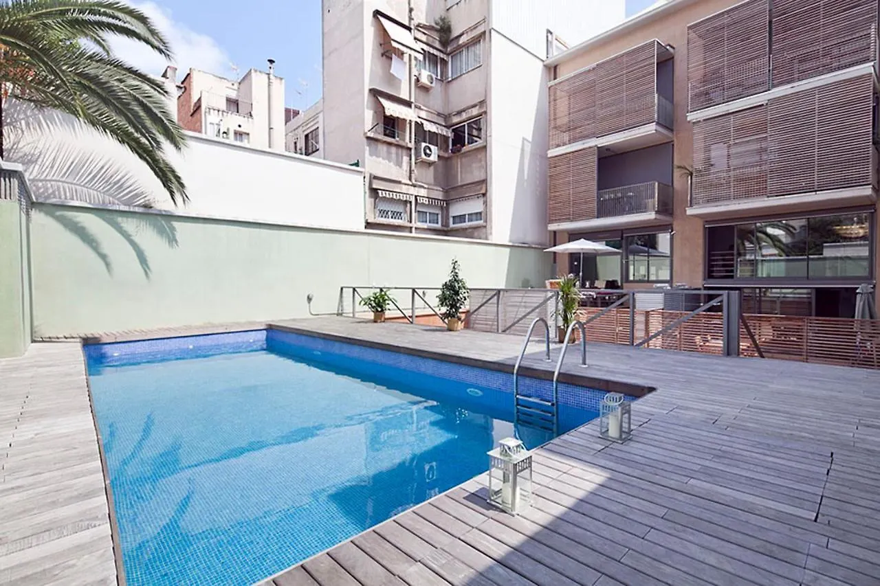 Apartment Barcelona Rentals - Gracia Pool Apartments Center