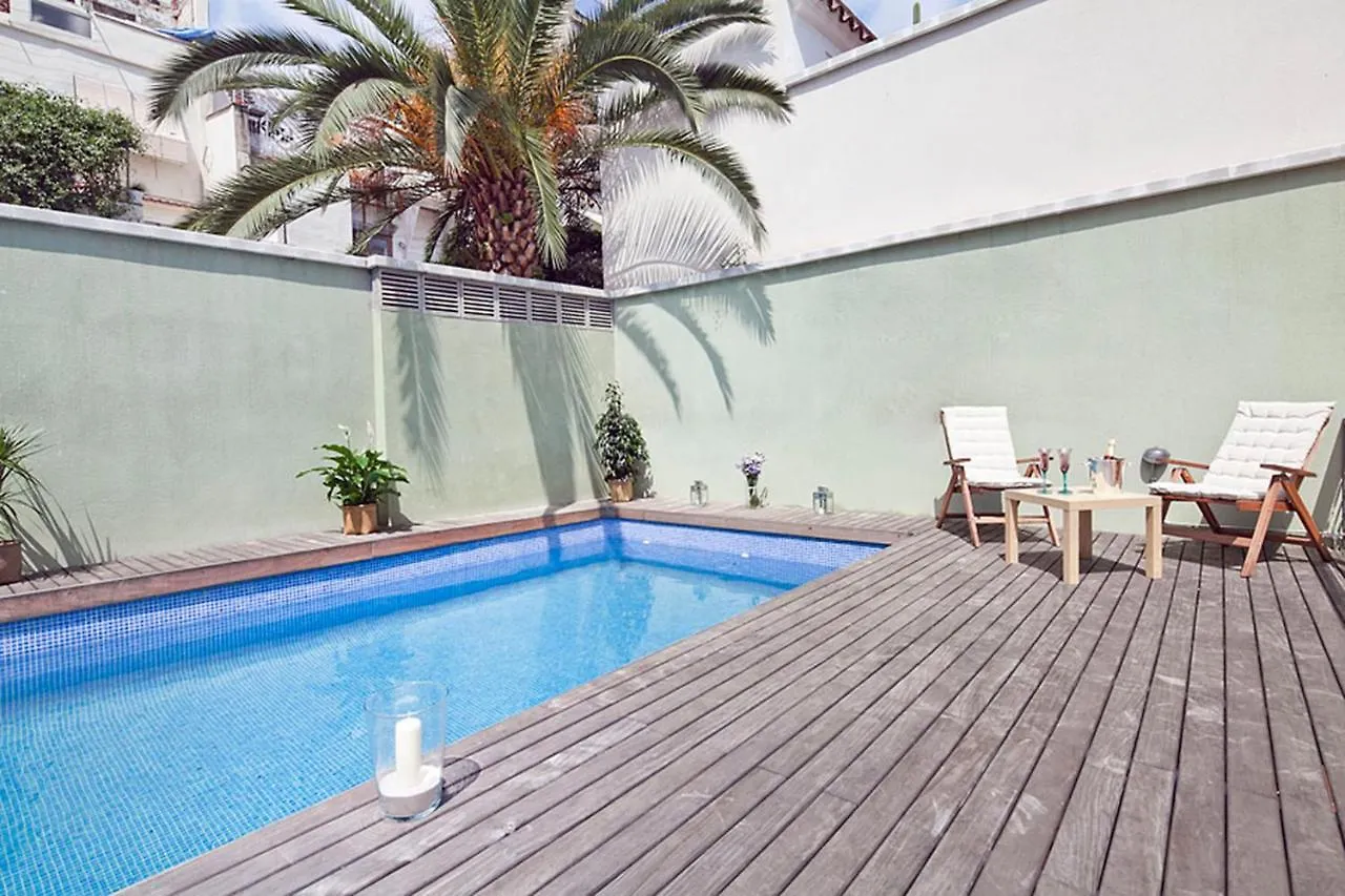Apartment Barcelona Rentals - Gracia Pool Apartments Center Spain