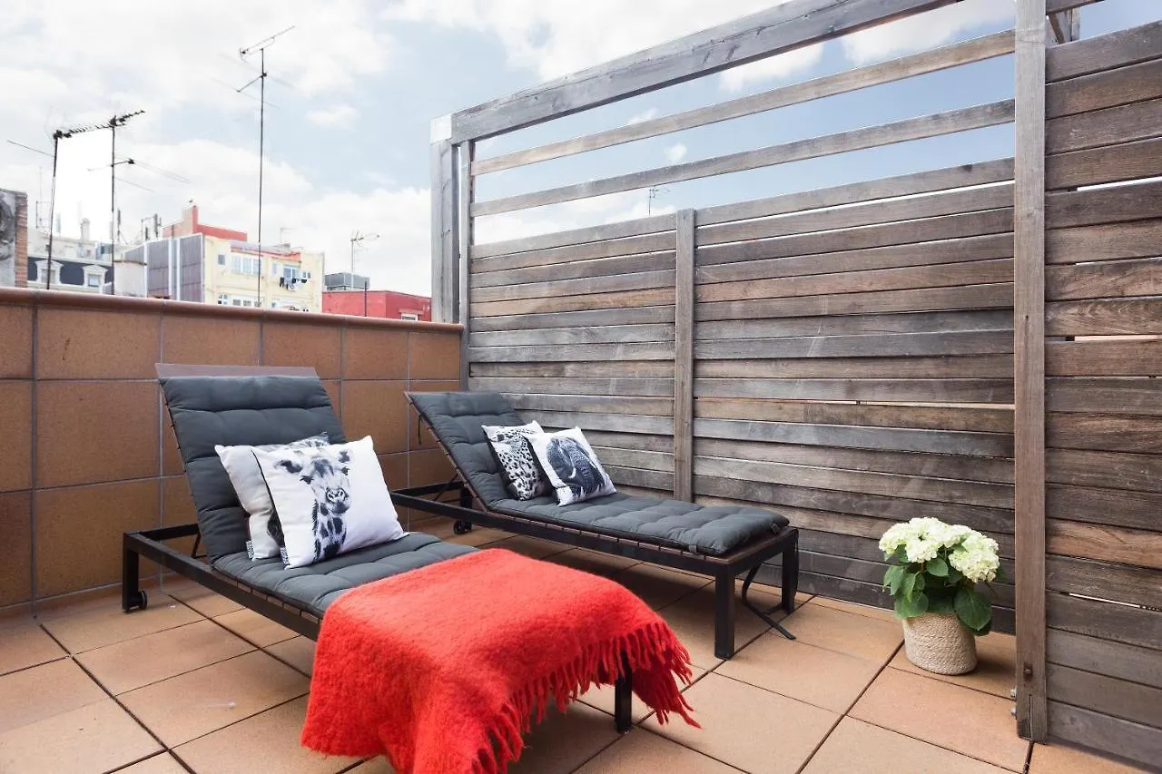 Apartment Barcelona Rentals - Gracia Pool Apartments Center
