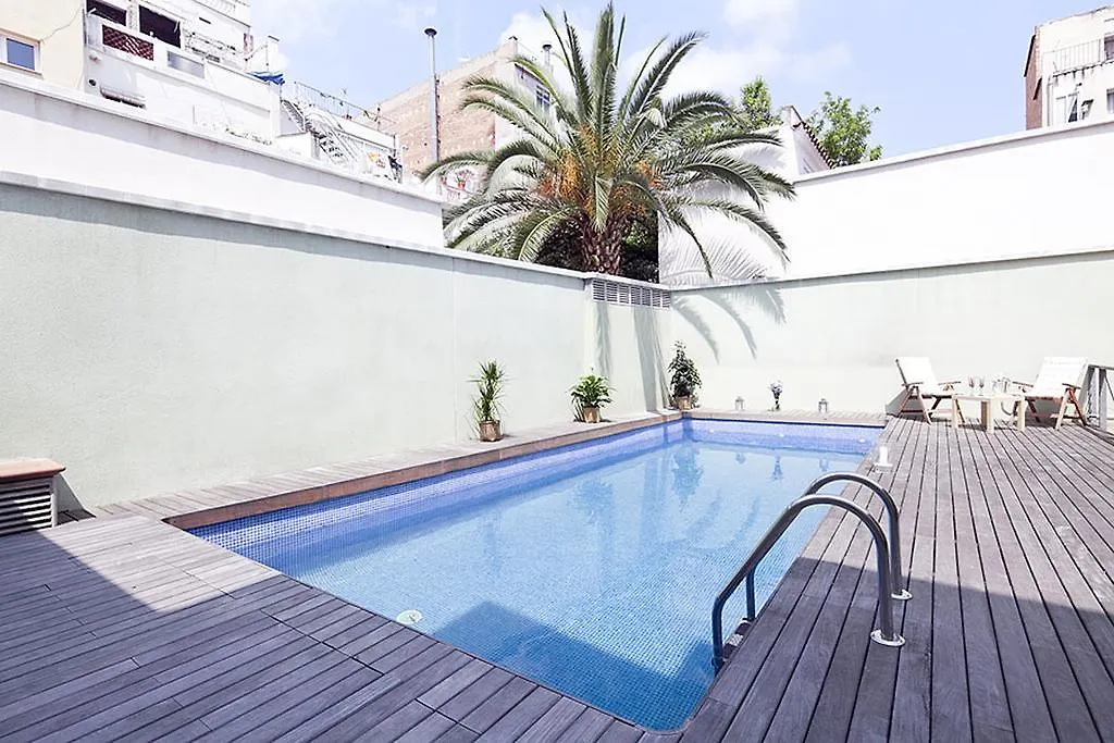Apartment Barcelona Rentals - Gracia Pool Apartments Center